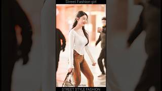 Chinese street fashion tiktok Chinesestreetfashion chinesegirlfashion fashionstreet [upl. by Tuddor768]