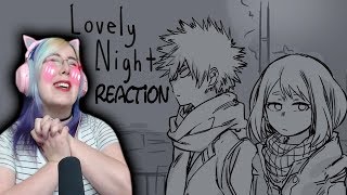 Lovely Night by atenahena 【 MHA Animatic Reaction】 Zamber Reacts [upl. by Aymer587]