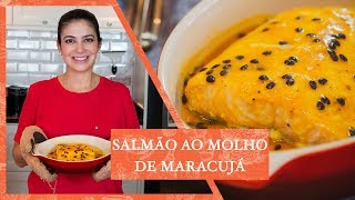 SALMÃO COM MOLHO DE MARACUJÁ  LUIZA ZAIDAN [upl. by Lightfoot]