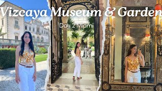 Vizcaya Museum amp Garden Miami vacation trip Day 2 part 2 vlog [upl. by Ettevi]