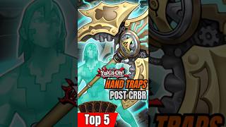 TOP5 Hand Traps POSTCRBR yugioh yugiohtcg shorts [upl. by Marcille]