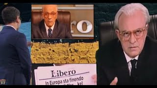 Feltri Crozza impiegati crocifisso Fazio elezioni Sud Raggi Merkel Pd nobel [upl. by Lail393]