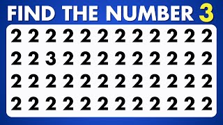 Test Your Vision Can YOU Find the Odd Numbers in this Puzzle Quiz [upl. by Burgess]