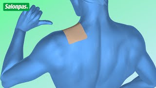 【How to apply】Salonpas Pain Relief Patch  Shoulder [upl. by Hubsher]