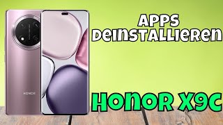 Honor X9c  Apps löschen  Apps deinstallieren • 📱 • 🔲 • 🚮 • Anleitung [upl. by Keithley728]