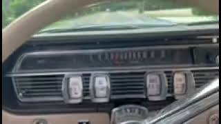 1965 Lincoln Continental Convertible Driving Video [upl. by Tager138]