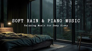 8 Hours Relaxing Sleep Music with Rain Sounds on the Windows  Healing Music Stress Relief Calming [upl. by Hildick]