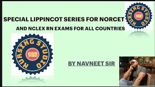 SPECIAL LIPPINCOTT SERIES FOR NORCET BY NAVNEET SIR PART10 [upl. by Eiznekcm]