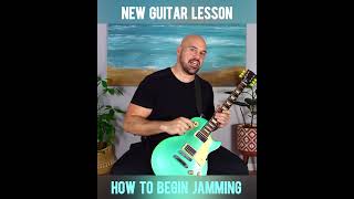 NEW Guitar Lesson How To Begin Spontaneous Soloing On Guitar Jamming [upl. by Nnagem452]