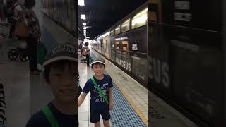 Brendan’s Sydney Trains Film 4 Tangara arriving Hurstville Station [upl. by Lawan]