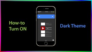 Howto Turn ON Dark Theme in Google Chrome Android [upl. by Switzer]