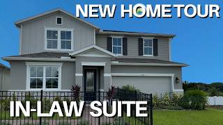 New Florida Home With Inlaw Suite For Sale In Newly Built Community In Mascotte Florida [upl. by Zebada732]