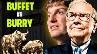 Whos Leading You to Financial Crisis Warren Buffett or Michael Burry [upl. by Anaizit]