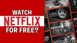 Can You Watch Netflix For Free in 2024 [upl. by Summons]