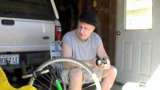 recumbent Trike fron axle build [upl. by Enyawud737]