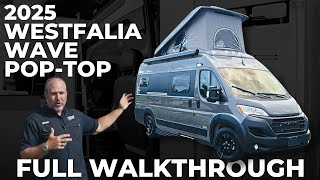 Tour the 2025 Westfalia Wave PopTop Class B RV on a RAM Promaster 3500 Chassis FULL WALKTHROUGH [upl. by Michell]