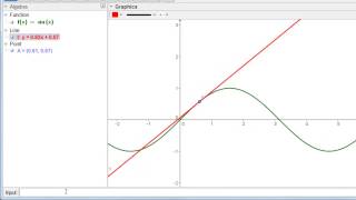 Derivative and Tangent of a Function [upl. by Runkle]