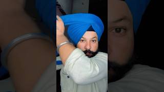 Lohe da kada Paya ❤️sardaari pagg patialashahi turban shorts [upl. by Cliff145]