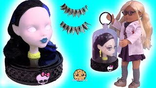 Monster High Draculaura Ever After High Blondie Lockes Thronecoming Clawd Wolf Playset Doll [upl. by Engleman714]