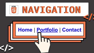 HTMLTutorial12 nav Element  Navigation  Web Development for Beginners [upl. by Jorin]