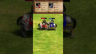 Paladin vs Elite Cataphract AoE2 Shorts [upl. by Aynotel386]