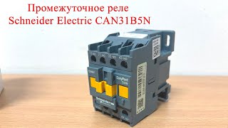 Промежуточное реле Schneider Electric CAN31B5N [upl. by Eiznekcam]