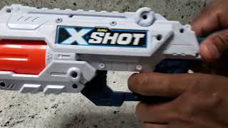 Zuru Xshot and Xshot Blaster 6 demonstration ListentoThistoryctp [upl. by Risa372]