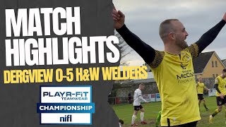 MATCH HIGHLIGHTS Dergview FC vs HampW Welders Saturday February 3rd 2024 [upl. by Ysset]