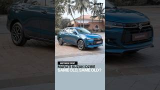 Maruti Suzuki Dzire 2025 First Impressions  MotorIncFirst S02E46 [upl. by Bunns]