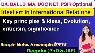 Idealism in international relations [upl. by Heigho]