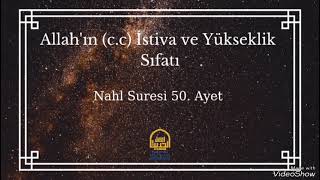 Allahın İstiva ve Yükseklik Sıfatı 3 Ders  Nahl Suresi 50 Ayet [upl. by Barren]