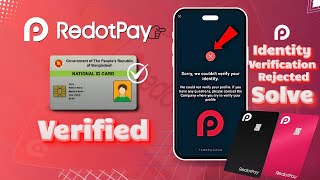 Redotpay verification rejected  redotpay NID Approved  TECHDOAT [upl. by Nicki1]