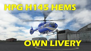 How to import HPG H145 HEMS livery  MSFS [upl. by Kovar947]