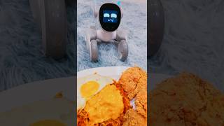 Mukbang with Loona robot loona keyitech [upl. by Boigie]