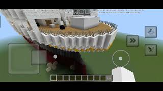 Minecraft Bedrock HMHS Britannic But Wool [upl. by Inatirb]