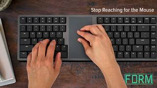 Kinesis FORM Split Touchpad Keyboard  The ULTIMATE creator keyboard [upl. by Alleris]