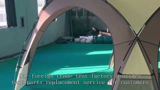 Dome tent Company China Good Best Cheapest [upl. by Onoitna791]