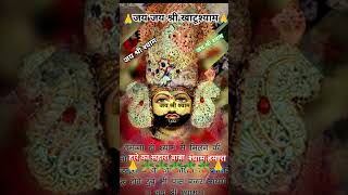 हारे का सहारा बाबा श्याम हमारा है 🙏जय जय श्री खाटूश्याम khatushyam viralshorts ytshorts 🪴🙏 [upl. by Colas297]