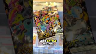 Shiny Pokemon Booster Pack Battle 🤩 Pokemon PokemonCards PokemonTCG [upl. by Maillw]