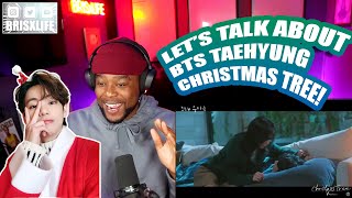 BTS V Christmas Tree Our Beloved Summer OST Lyrics REACTION [upl. by Olney]