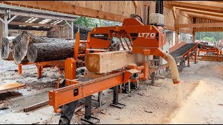 WoodMizer LT70 Super Hydraulic Portable Sawmill [upl. by Arym]