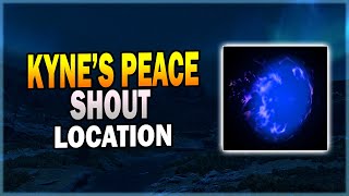 Kynes Peace Shout Locations in Skyrim  Skyrim Shout Guide [upl. by Anyk738]