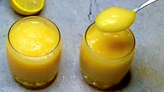 Lemon Curd recipe easy quick  lemon curd with whole eggs [upl. by Aihseym]