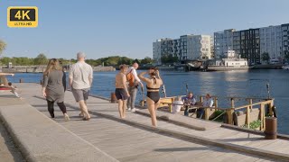 ⁴ᴷ Copenhagen Denmark Summer at Sluseholmen by the water [upl. by Caril]