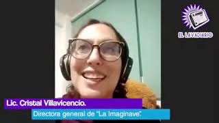 Entrevista con Cristal Villavicencio de quotEl cohete Una fábrica de sueñosquot en El Lavadiario [upl. by Alegnat]