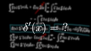 Derivative of Heaviside function and the Dirac delta [upl. by Eralc]