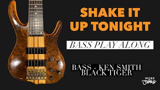 SHAKE IT UP TONIGHT  Cheryl Lynn  Bass Cover Notation amp TAB available in description [upl. by Safko]