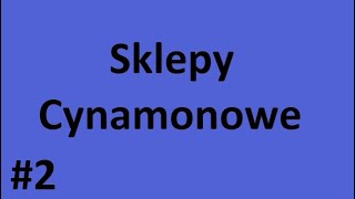 Sklepy Cynamonowe Audiobook opowiadanie II [upl. by Doty]