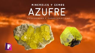 Azufre Propiedades  Caracteristicas y sus aplicaciones  Foro de minerales [upl. by Illoh]