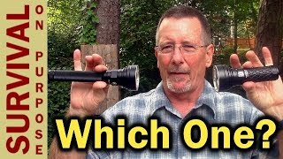 Wowtac A4 vs Thrunite Catapult V6  Flashlight Comparison [upl. by Suivatnad]